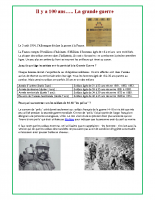 soldats morts de parcay pendant la guerre 14-18